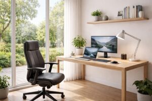 découvrez comment aménager un espace télétravail confortable et productif chez vous, avec nos conseils pratiques et astuces pour optimiser votre environnement de travail à domicile.