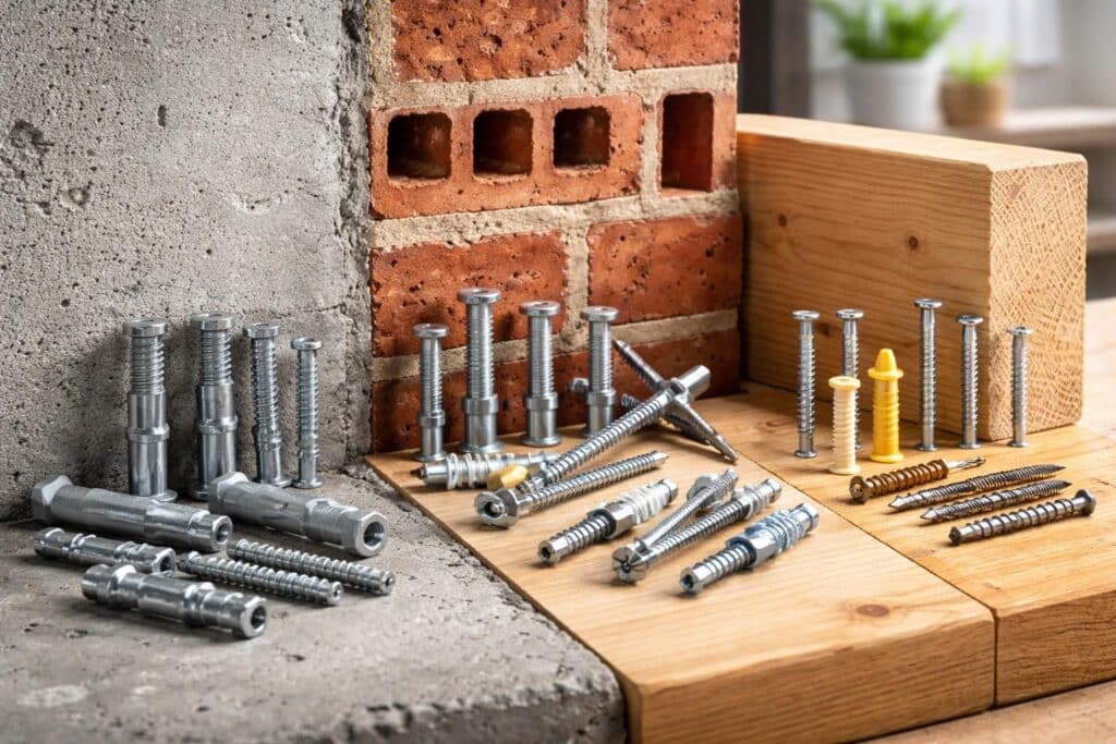 découvrez comment bien choisir vos chevilles en fonction du type de support pour garantir une fixation solide et durable.