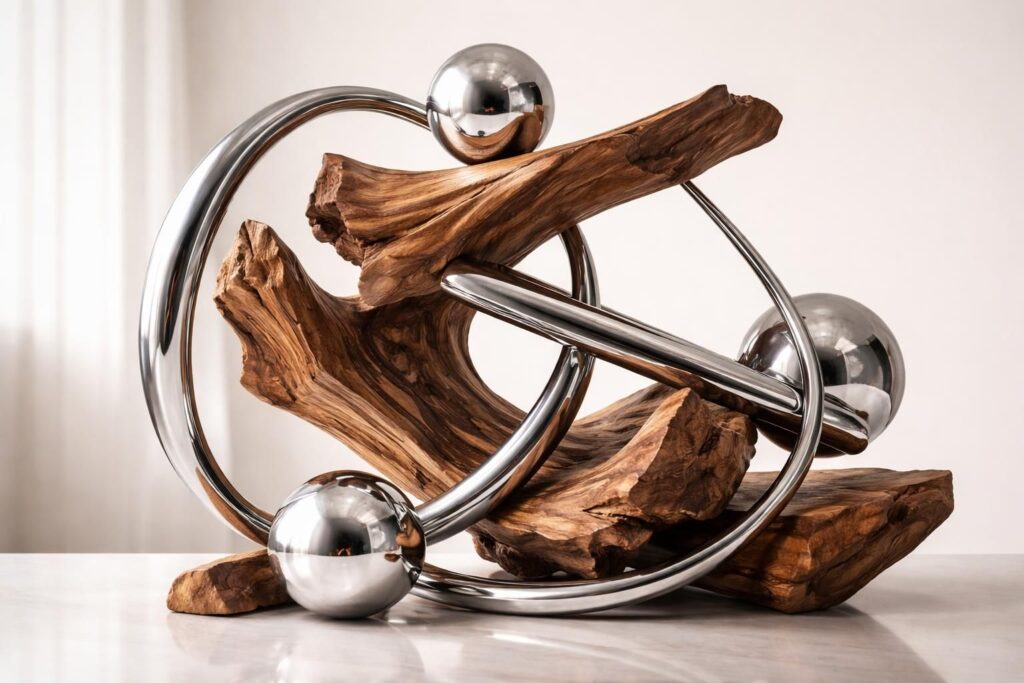 découvrez comment associer harmonieusement le bois et le métal pour créer des designs équilibrés et esthétiques.