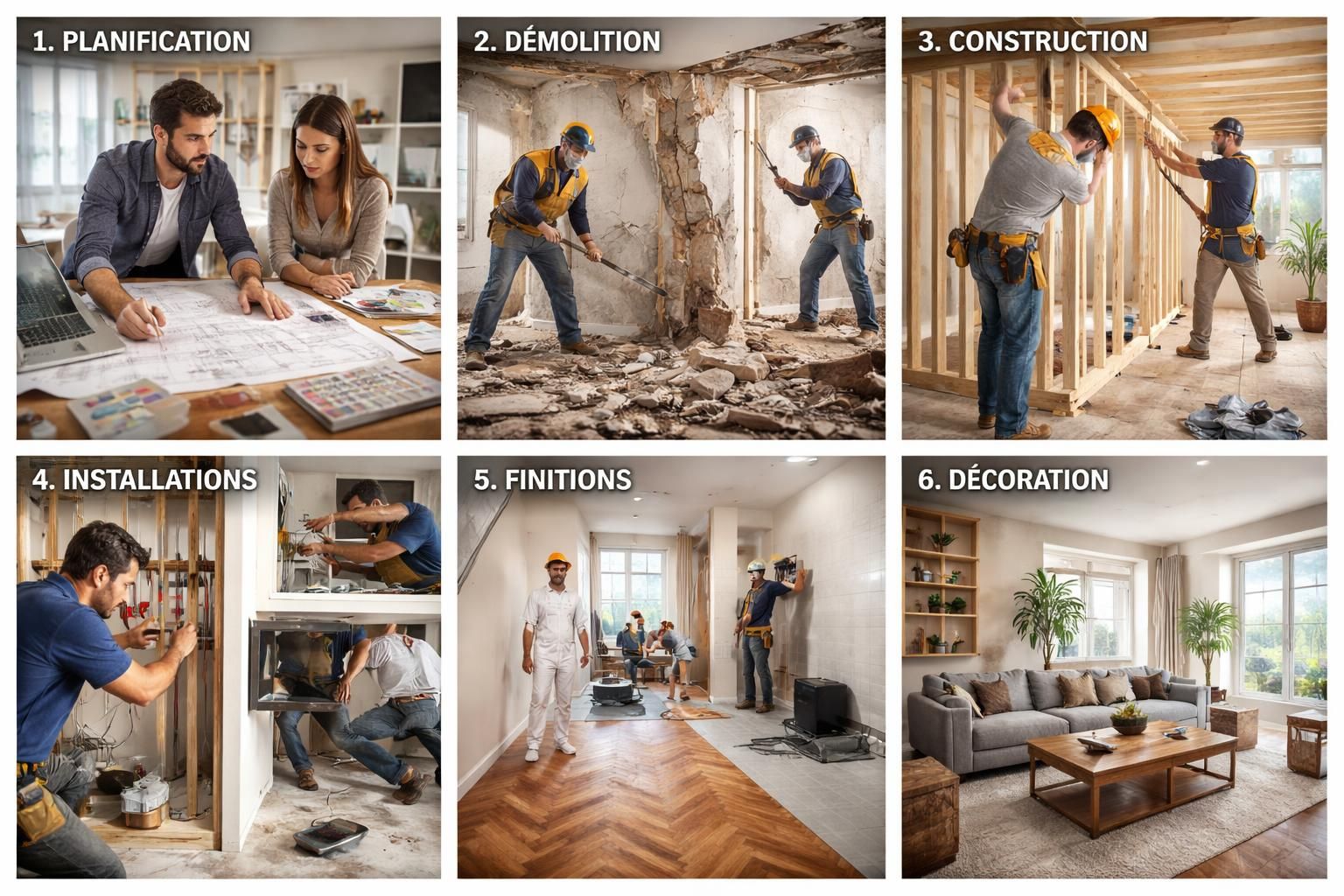 Guide pratique : étapes clés pour réussir votre rénovation