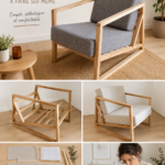 Une sélection de fauteuils modernes dans un salon lumineux.