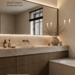 Intérieur contemporain et chaleureux du projet LC par Kristoff Cuppens