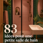 Petite salle de bain lumineuse avec des astuces de décoration pour optimiser l'espace.