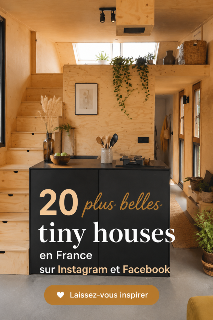 Un extérieur charmant d'une tiny house aux Pays-Bas, illustrant la beauté et l'originalité de l'habitat alternatif.