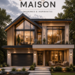 Un salon moderne et chaleureux avec des touches décoratives personnalisées.