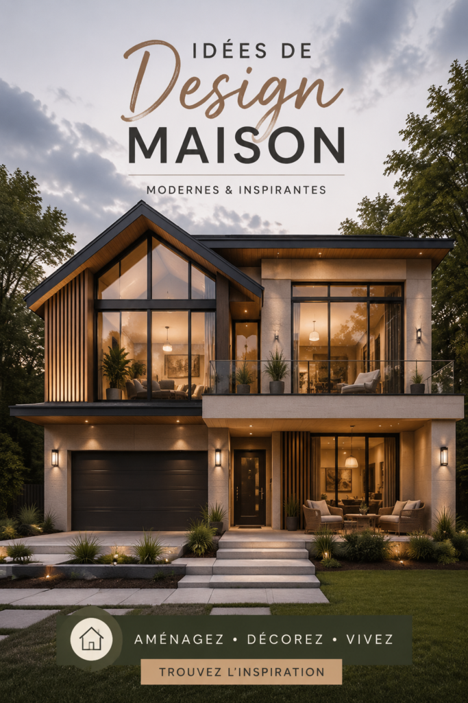 Un salon moderne et chaleureux avec des touches décoratives personnalisées.
