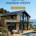 Maison côtière moderne avec vue sur l'océan et décoration inspirée par la mer