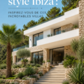 Maison de style Ibiza avec des couleurs claires et une décoration naturelle