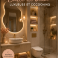 Salle de bain cosy avec décor élégant et luxe