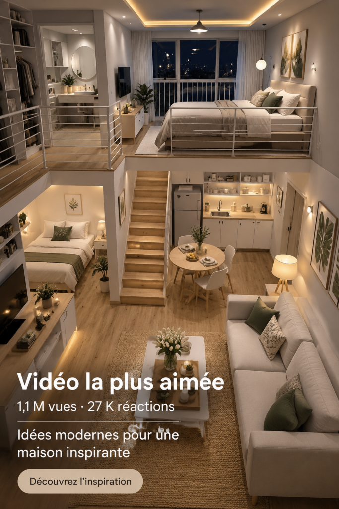 Design d'une maison moderne avec des lignes épurées et une décoration intérieure chic.