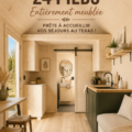 Intérieur convivial d'une Tiny House au Texas avec mobilier élégant
