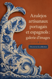 Salle de bain décorée avec des azulejos colorés