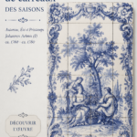 Salle de bain décorée avec des éléments inspirés des saisons, créant une ambiance chaleureuse