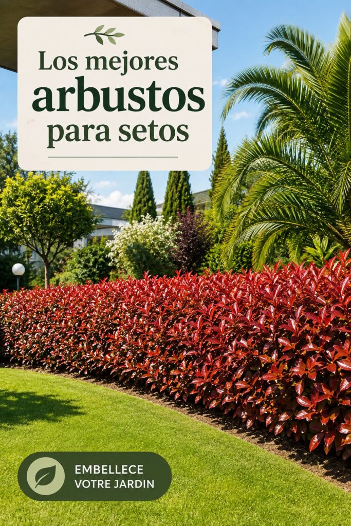Un jardin plein d'arbustes colorés et bien entretenus