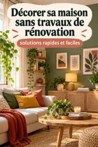 Idées de décoration intérieure sans travaux avec des éléments simples et chaleureux