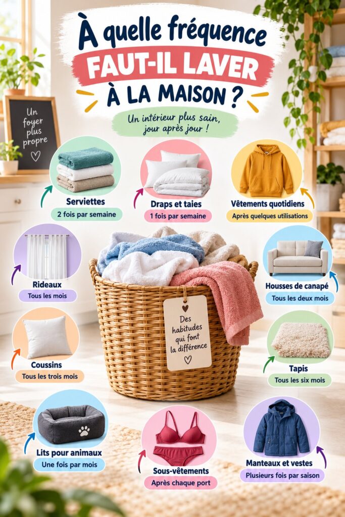 Salle de bain propre avec des produits de nettoyage à portée de main.