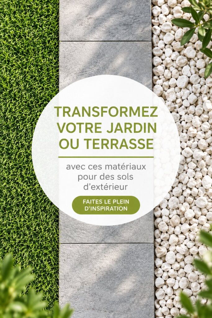 Terrasse moderne avec un revêtement en bois, idéale pour l'été.