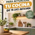 Cuisine moderne avec des couleurs contemporaines et un aménagement pratique