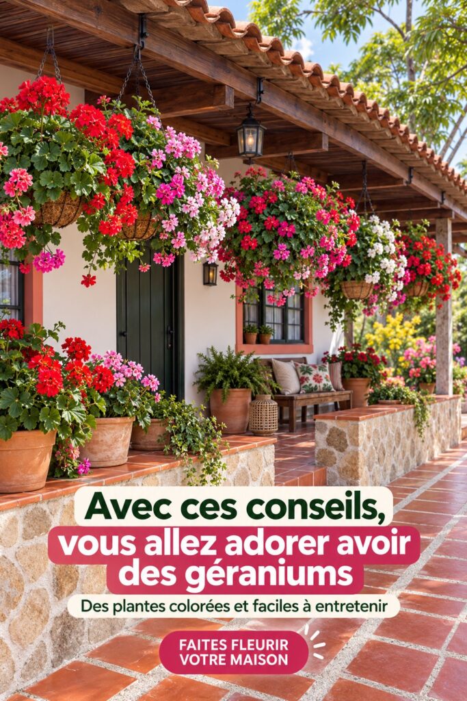 Salle de bain moderne décorée avec des plantes colorées et luxuriantes