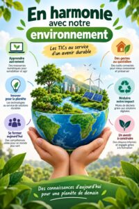 Salle de bain éco-responsable avec des matériaux naturels et des plantes
