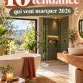 Salle de bain moderne avec des éléments de design tendance de 2026