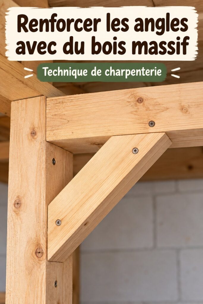 Supports en bois renforçant une salle de bain moderne